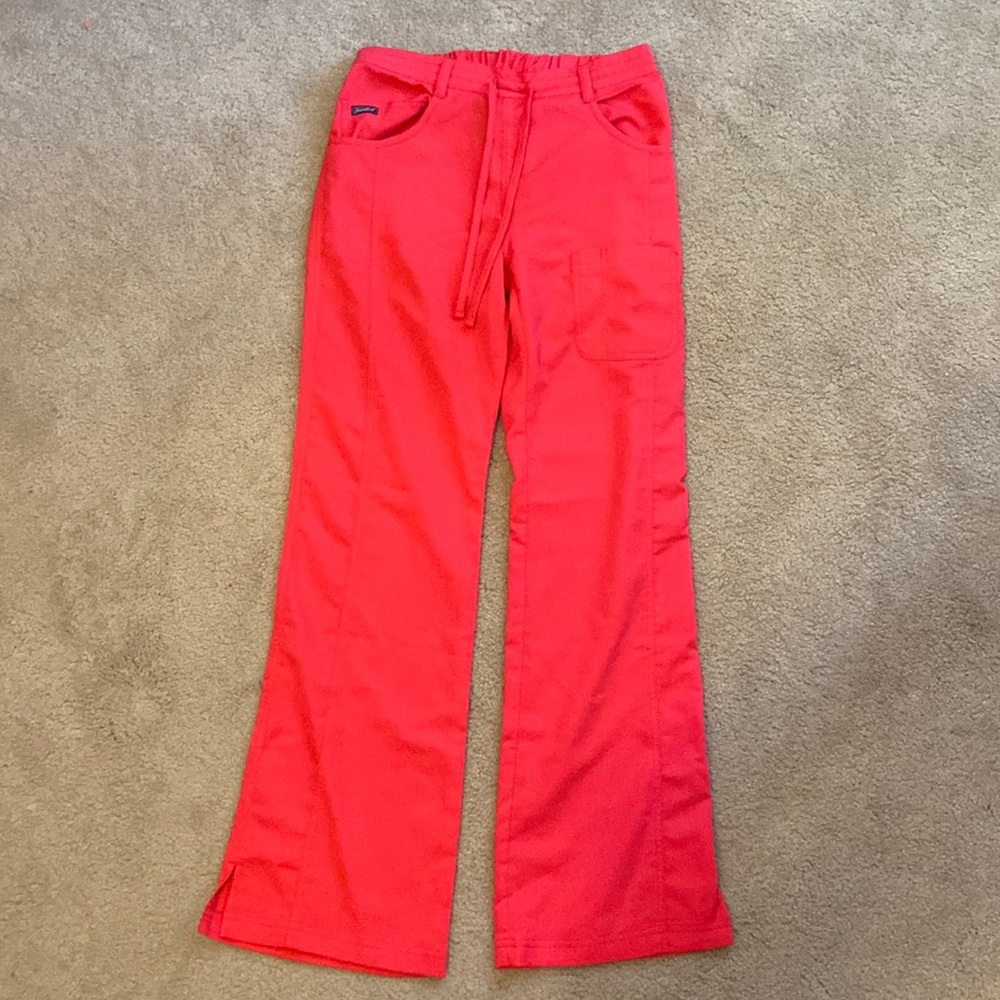 Pink Adjustable Scrub Pants